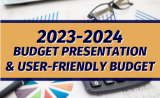  2023-2024 Budget Presentation and User-Friendly Budget